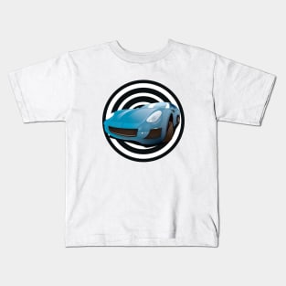 Sports Racecar Kids T-Shirt